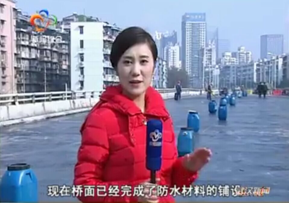 三阳路立交桥面防水工程